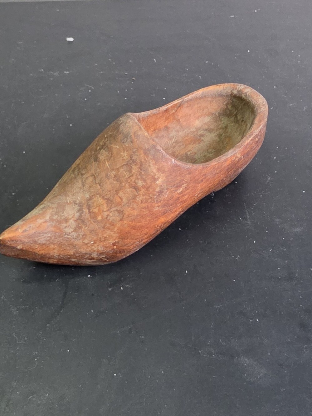 Vintage Minature Hand Carved Clog Or Sabot